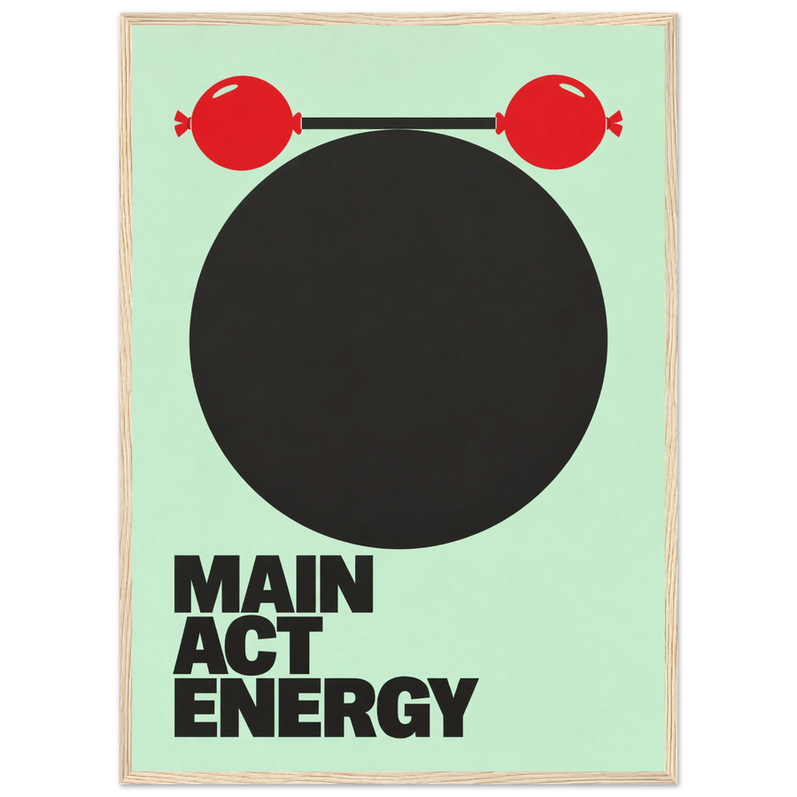 MAIN ACT ENERGY, wooden frame, wood frame