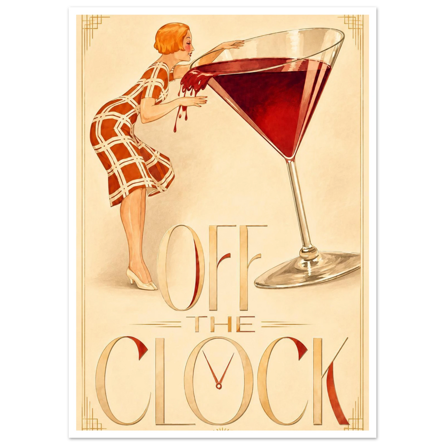 OFF THE CLOCK, print only