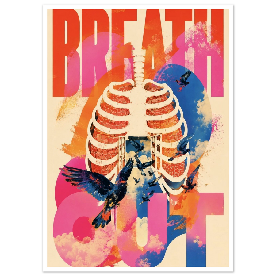BREATH OUT, print only