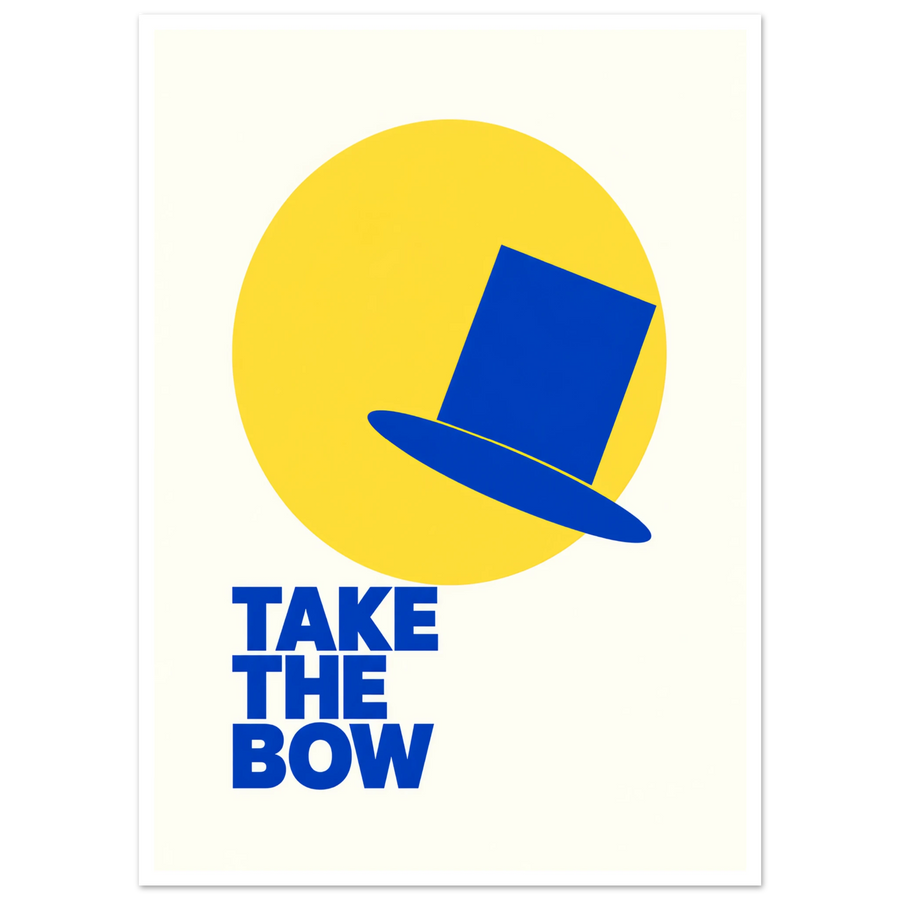 TAKE THE BOW, print only