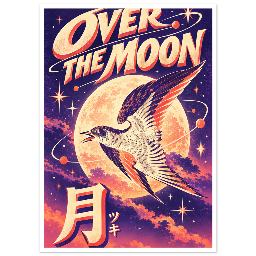 OVER THE MOON, print only