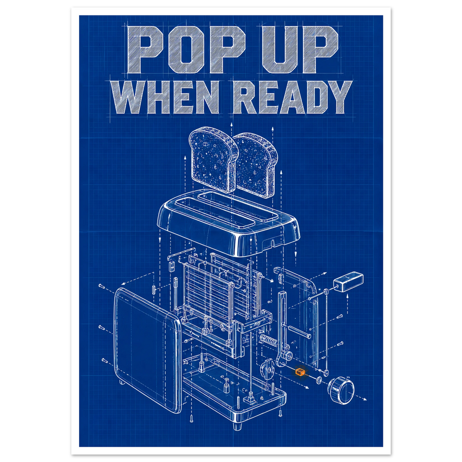 POP UP WHEN READY, print only