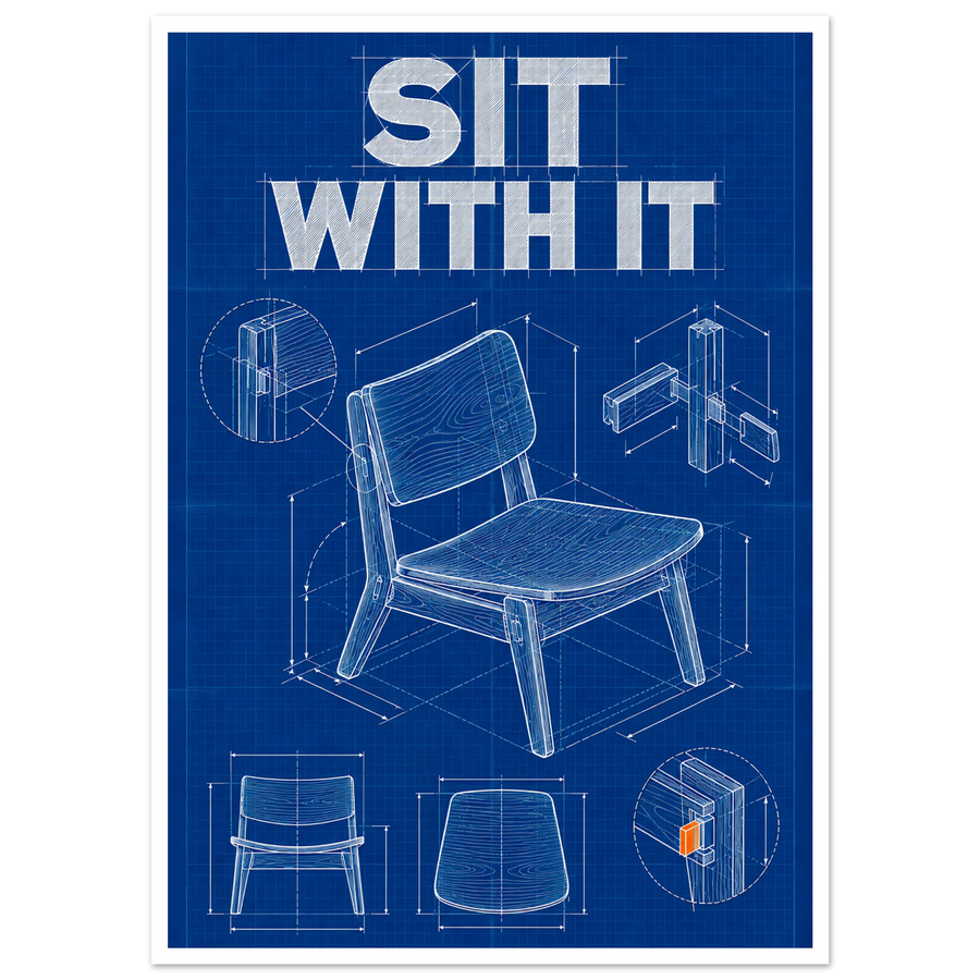 SIT WITH IT, print only