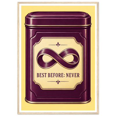 BEST BEFORE: NEVER