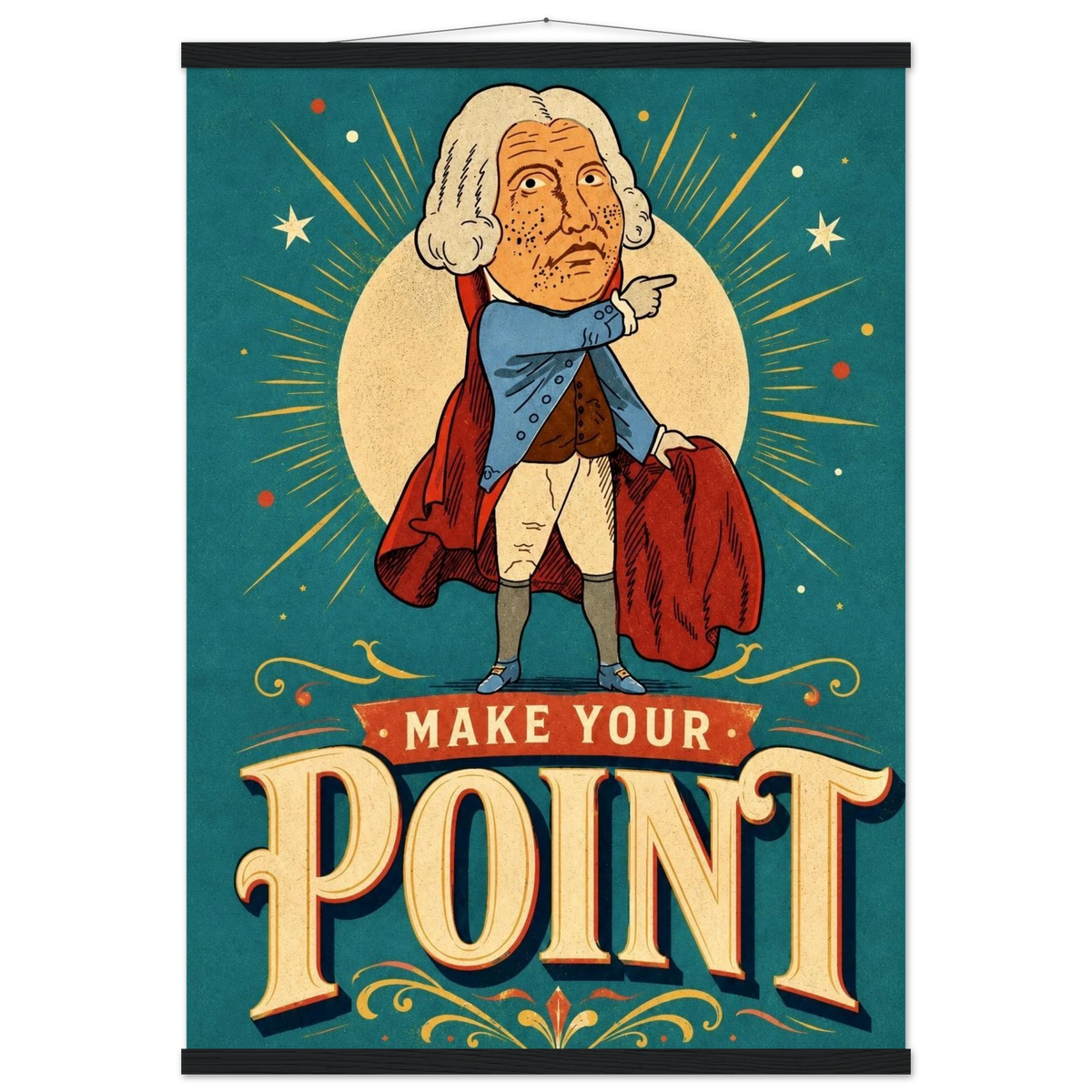 MAKE YOUR POINT art print, image 6