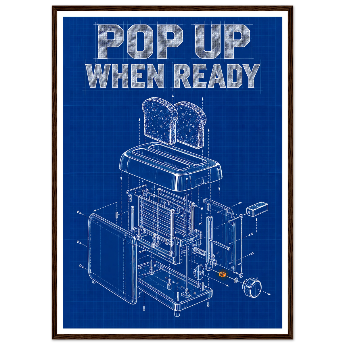 POP UP WHEN READY art print, image 1