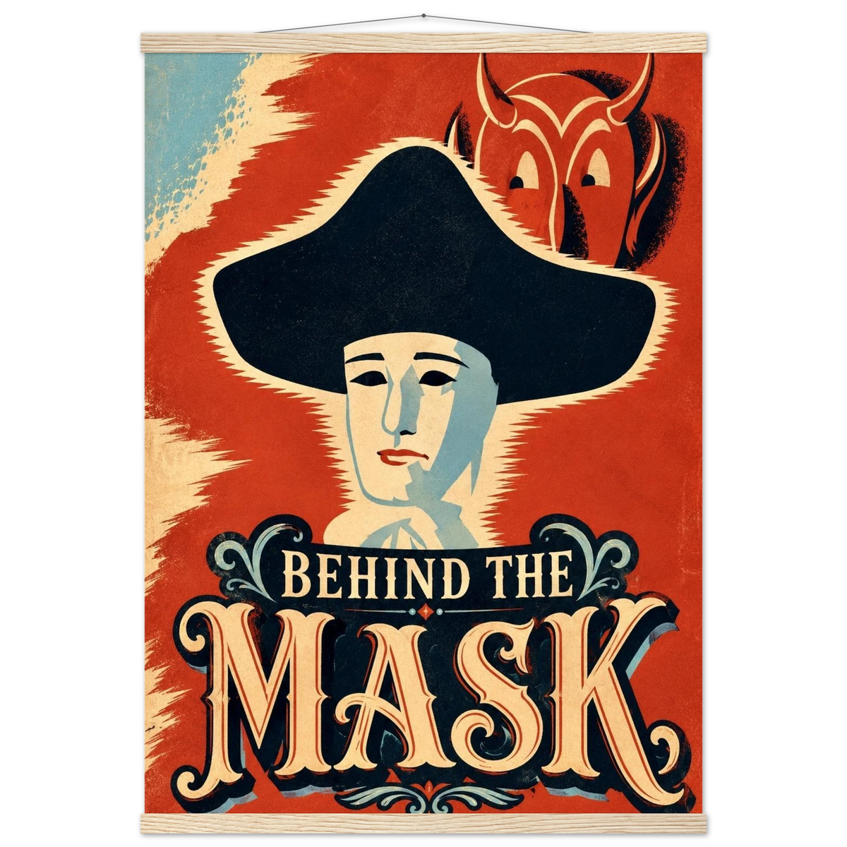 BEHIND THE MASK art print, image 5
