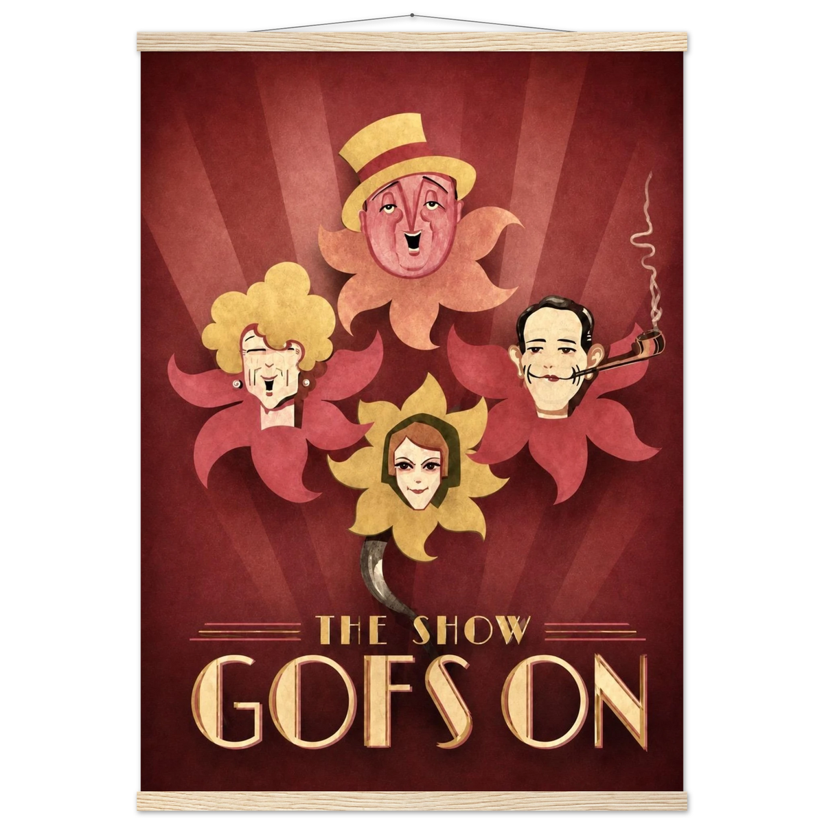 THE SHOW GOES ON art print, image 6