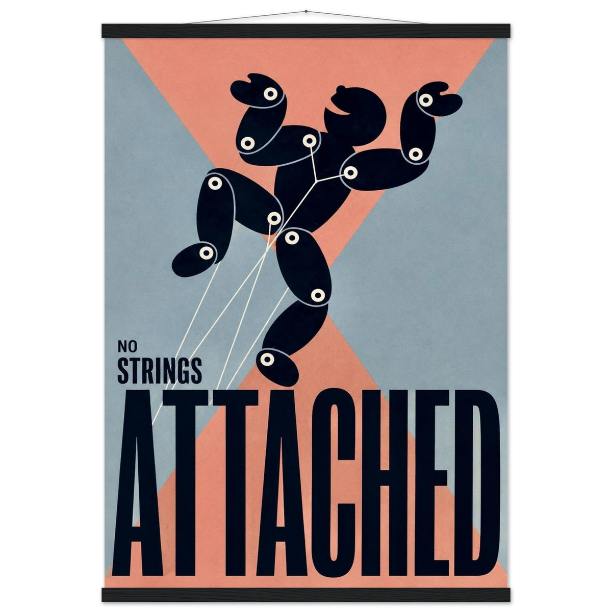 NO STRING ATTACHED art print, image 3