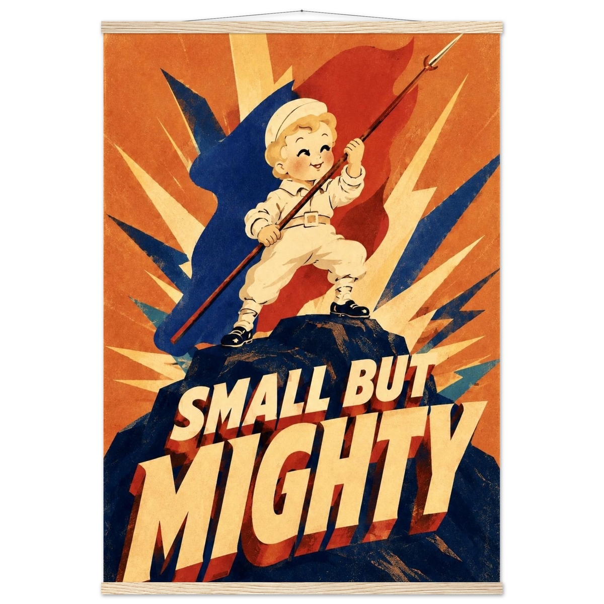 SMALL BUT MIGHTY art print, image 2