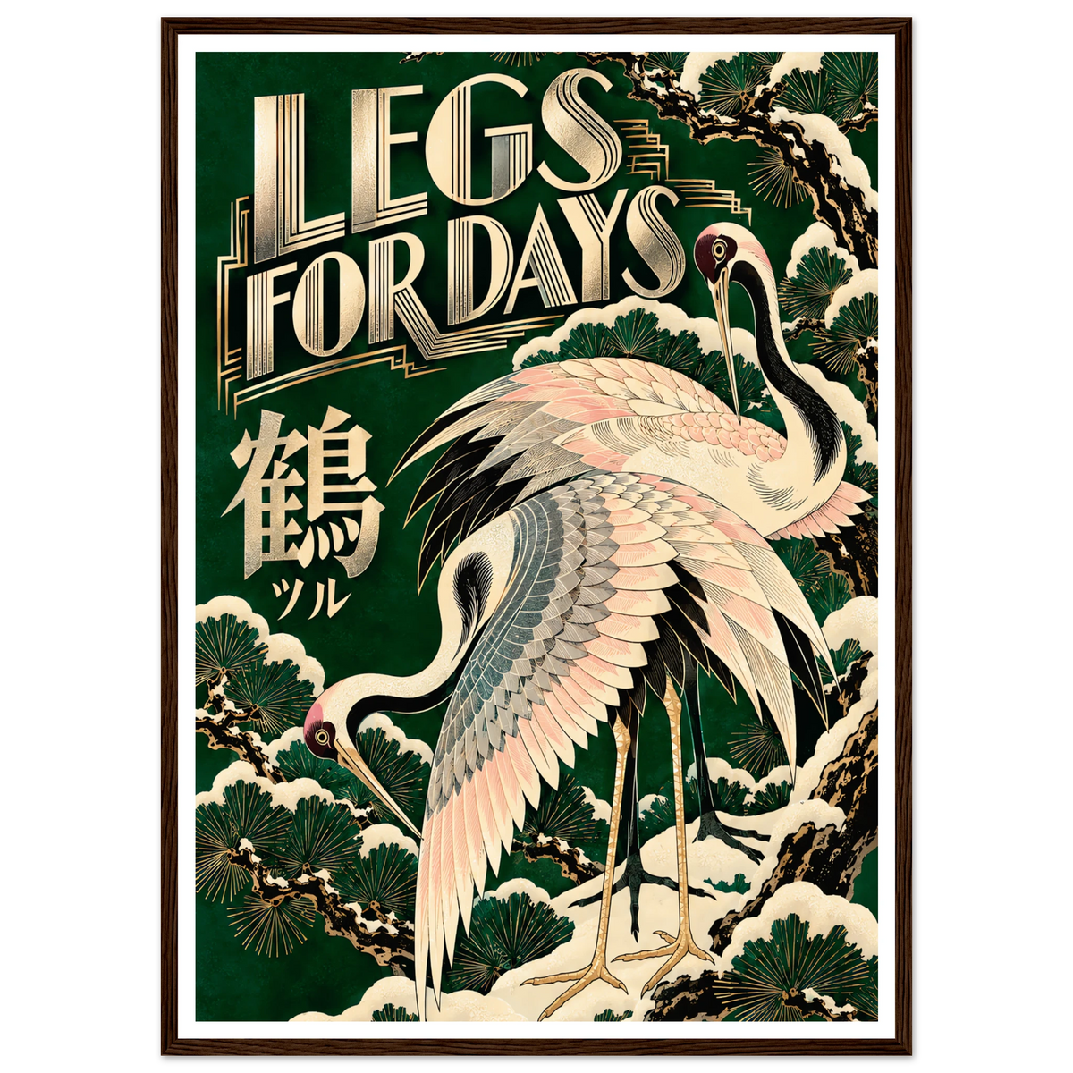 LEGS FOR DAYS art print, image 1