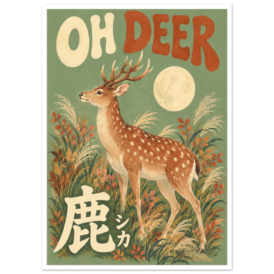 OH DEER, print only
