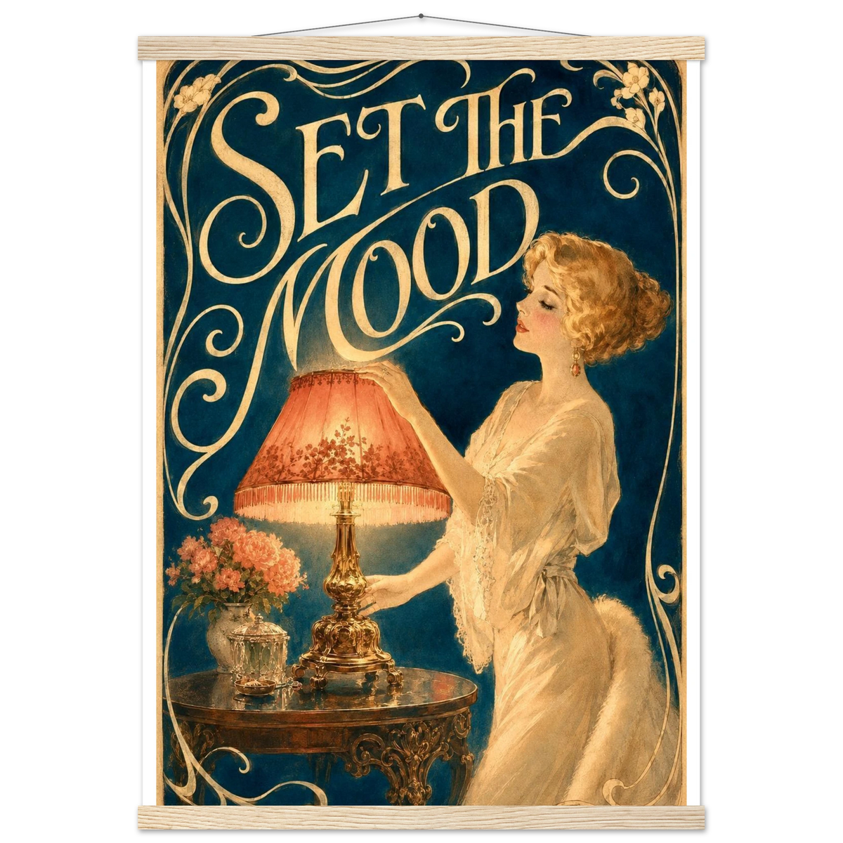 SET THE MOOD art print, image 1