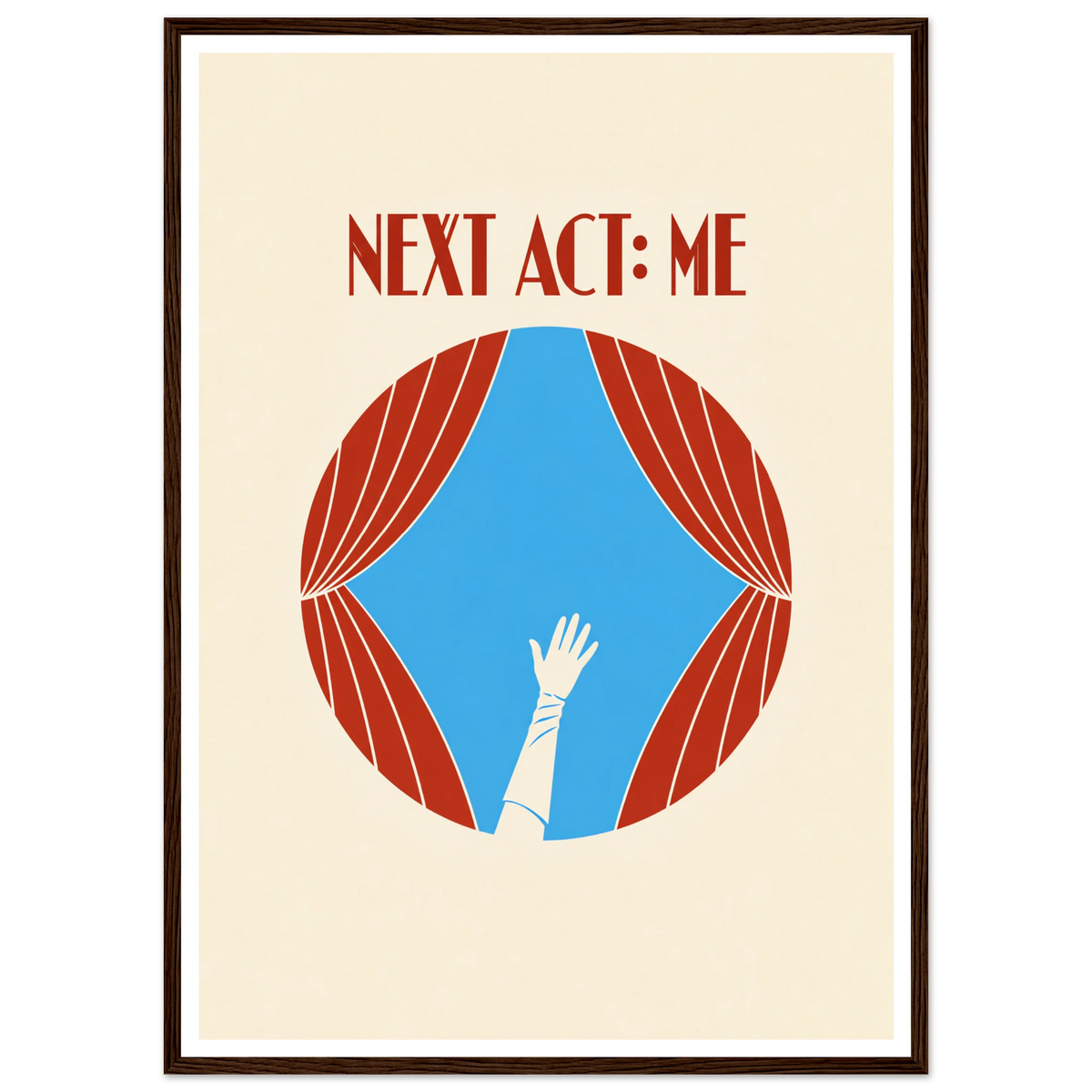 NEXT ACT: ME art print, image 1