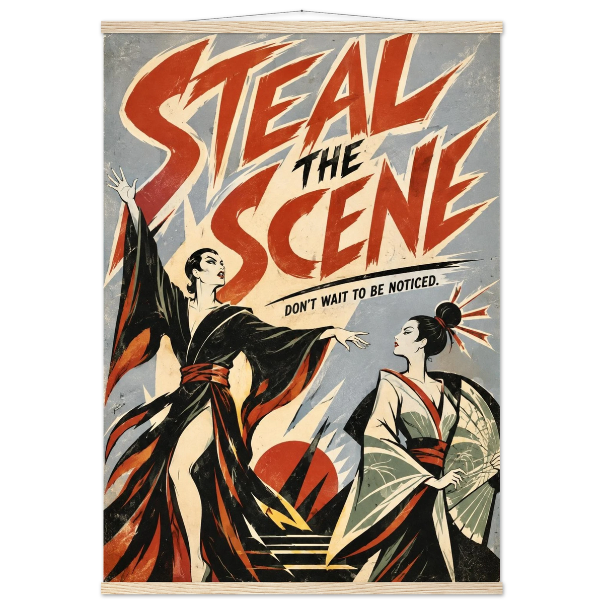 STEAL THE SCENE art print, image 2