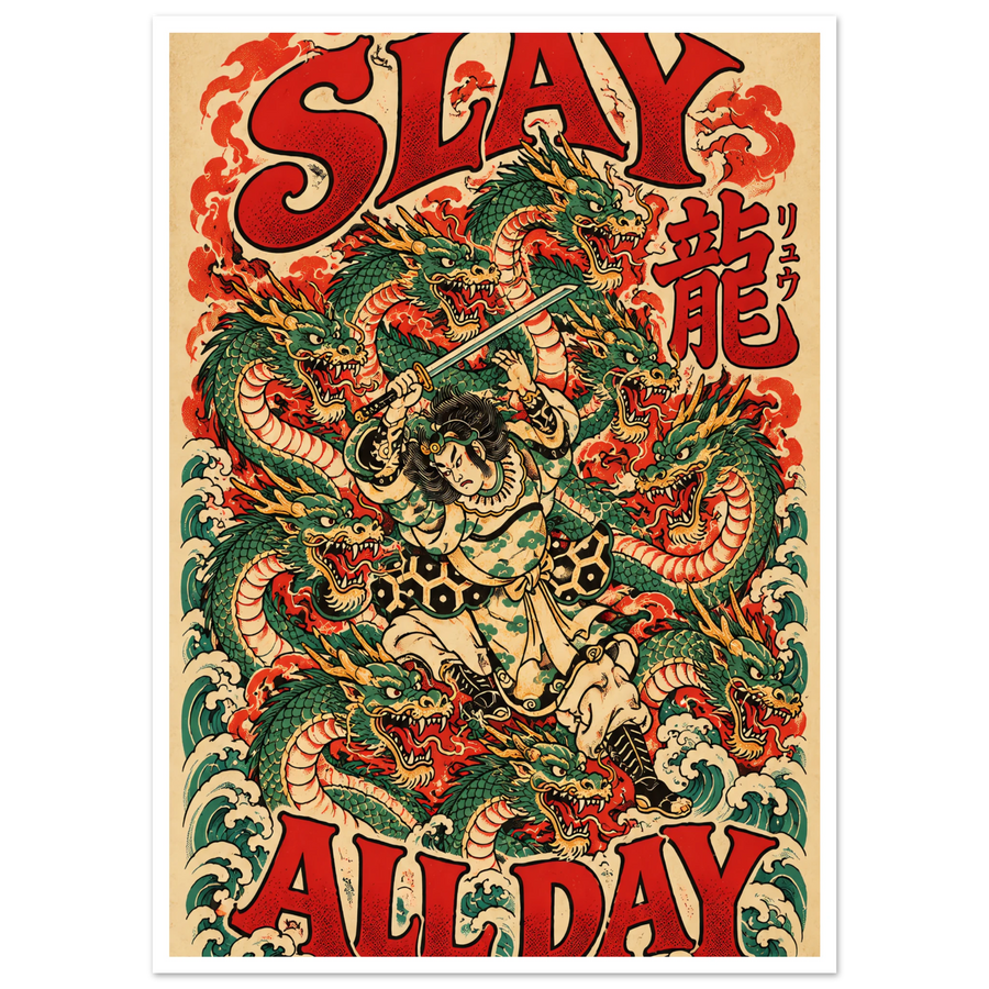 SLAY ALL DAY, print only
