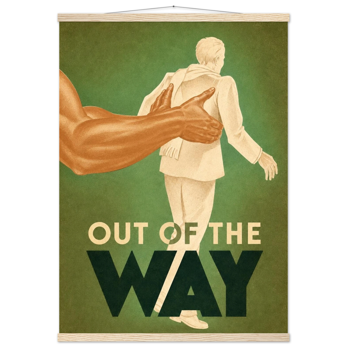 OUT OF THE WAY art print, image 4