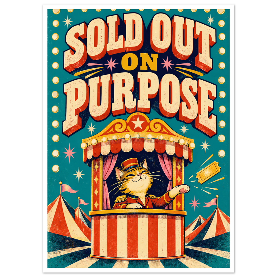 SOLD OUT ON PURPOSE, print only