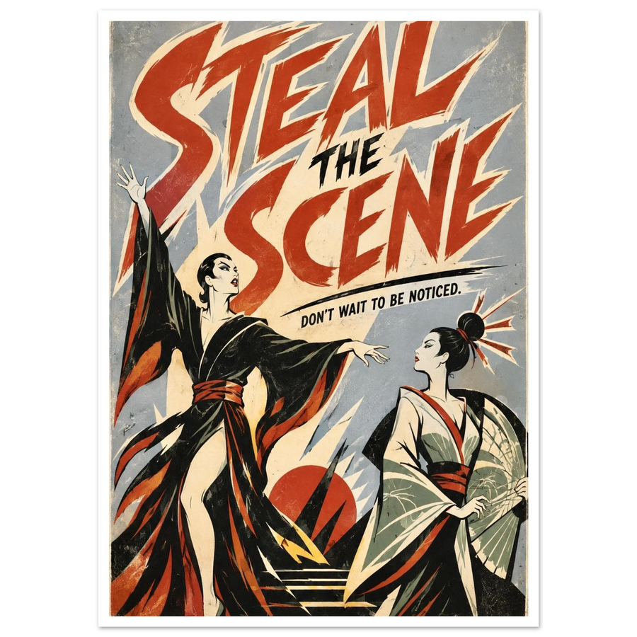 STEAL THE SCENE, print only