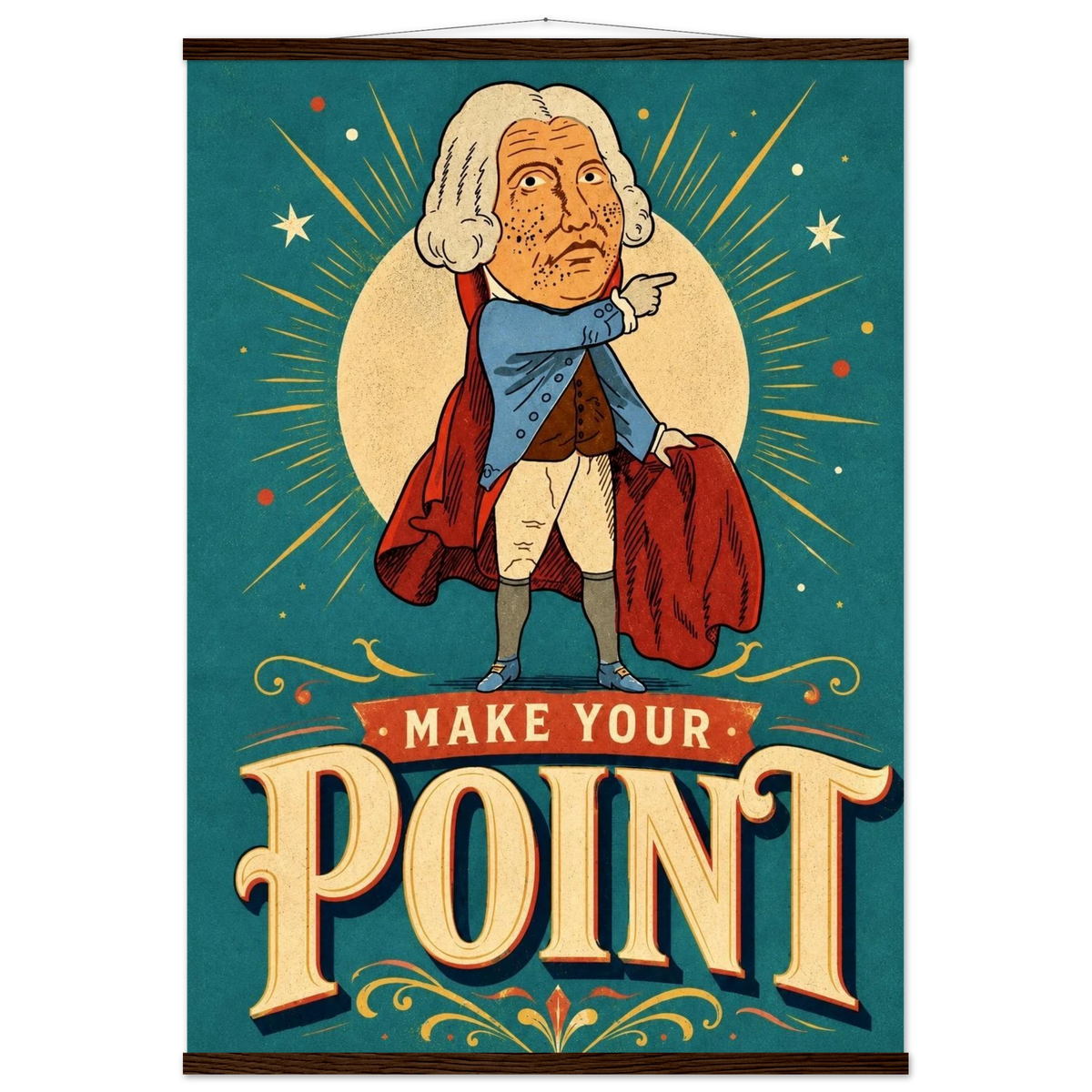 MAKE YOUR POINT art print, image 3