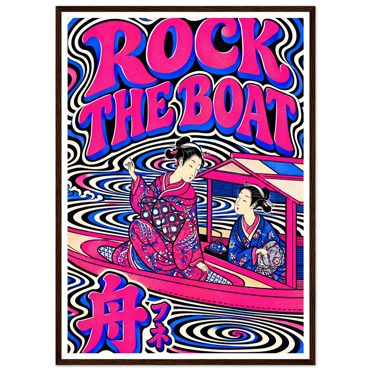 ROCK THE BOAT art print, image 1