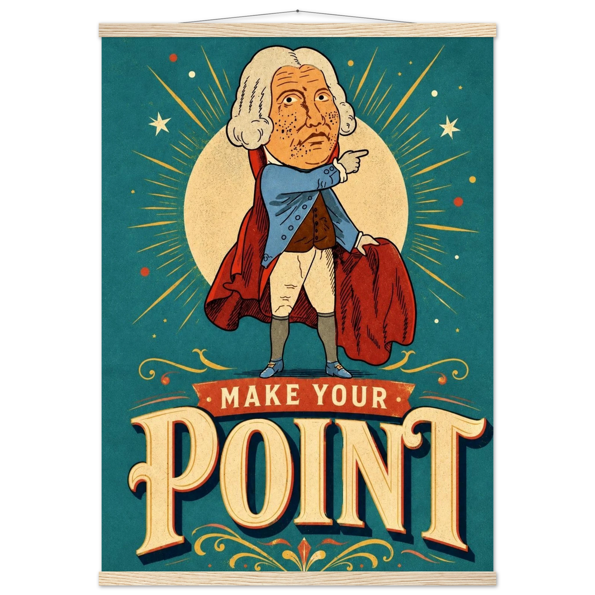 MAKE YOUR POINT art print, image 7