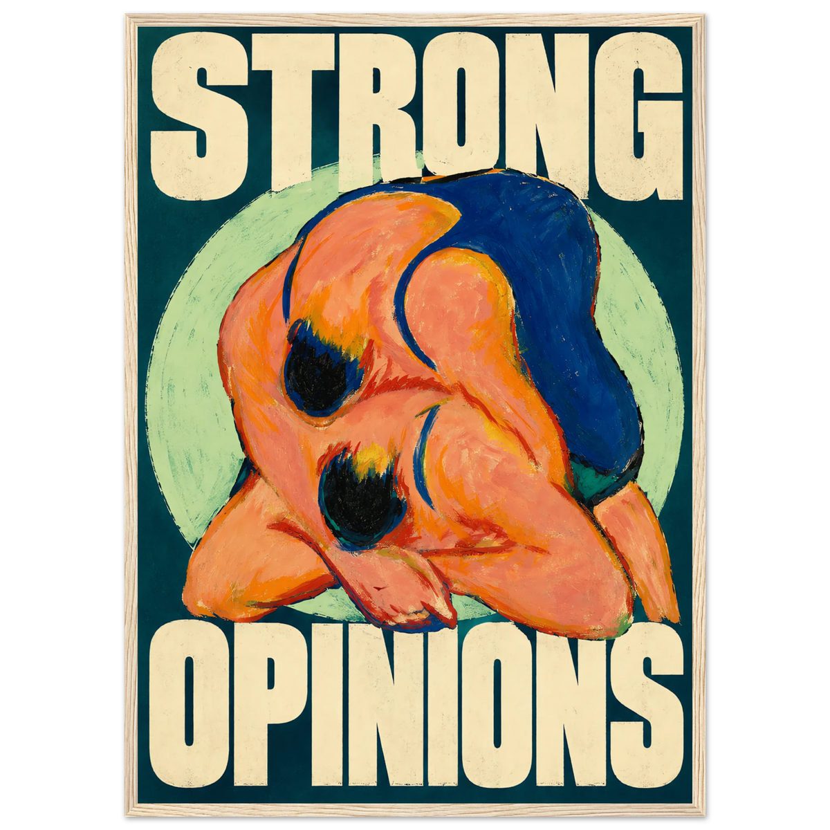 STRONG OPINIONS art print, image 1