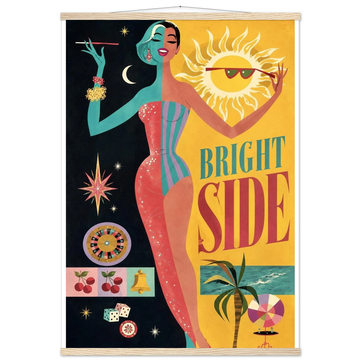 BRIGHT SIDE art print, image 2