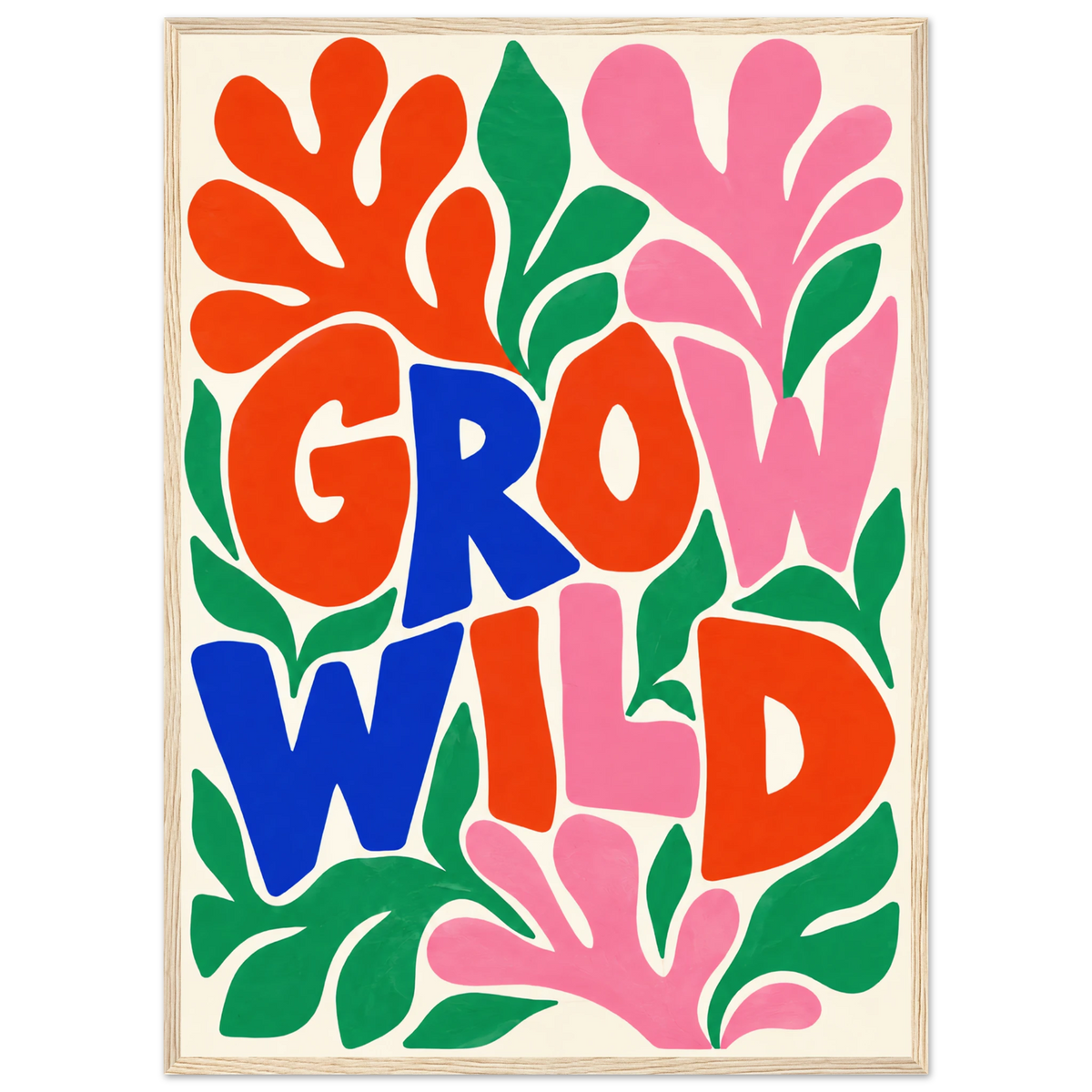 GROW WILD art print, image 1
