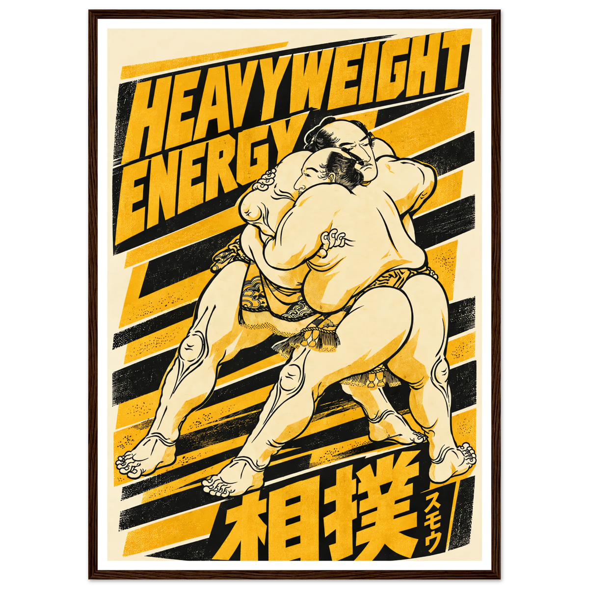 HEAVYWEIGHT ENERGY art print, image 1