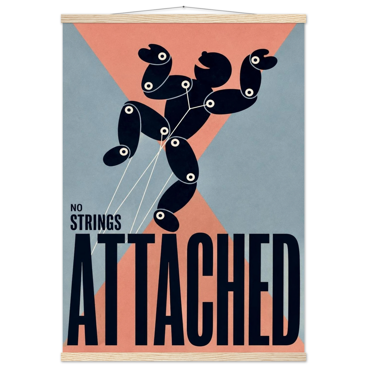 NO STRING ATTACHED art print, image 5