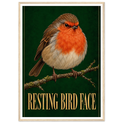 RESTING BIRD FACE