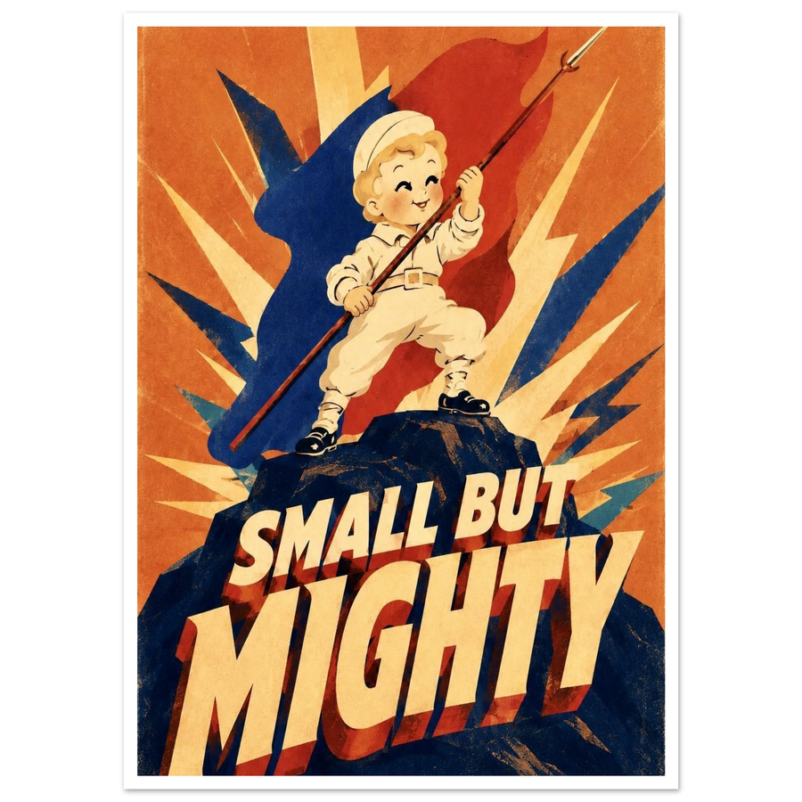 SMALL BUT MIGHTY, print only