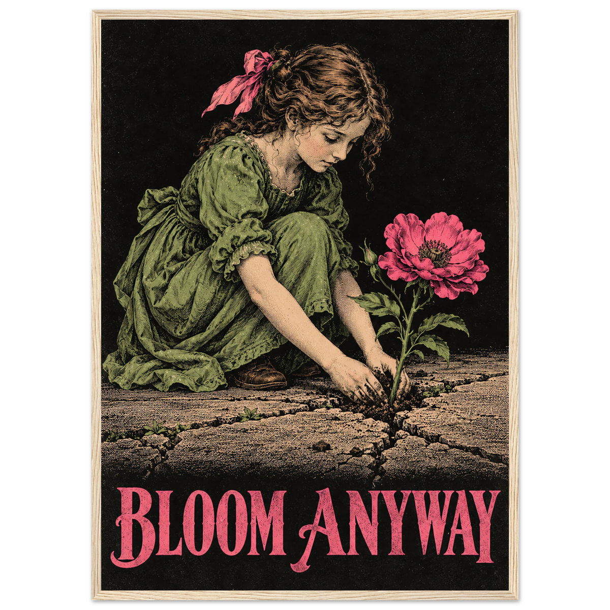 BLOOM ANYWAY art print, image 1