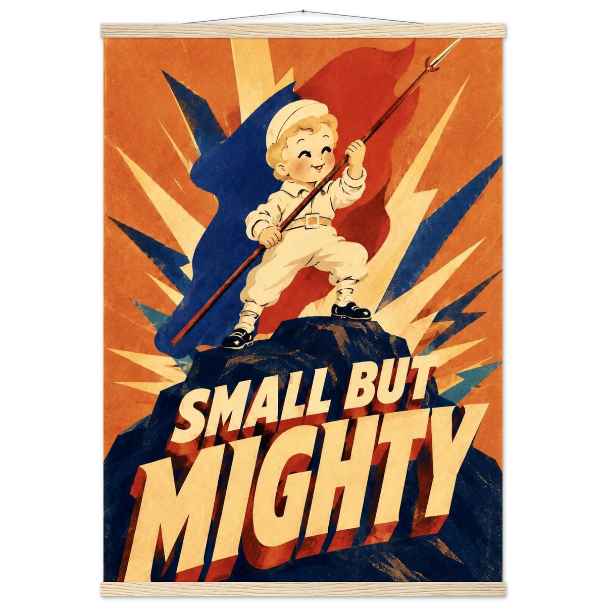 SMALL BUT MIGHTY art print, image 3