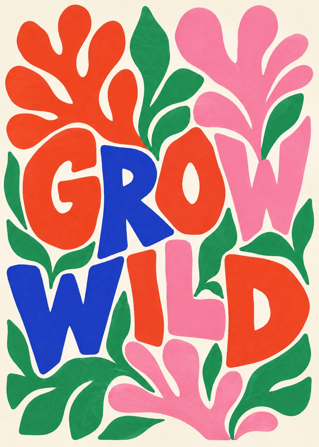 GROW WILD poster