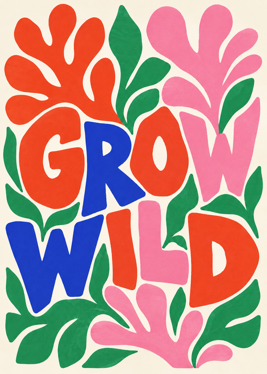 GROW WILD poster