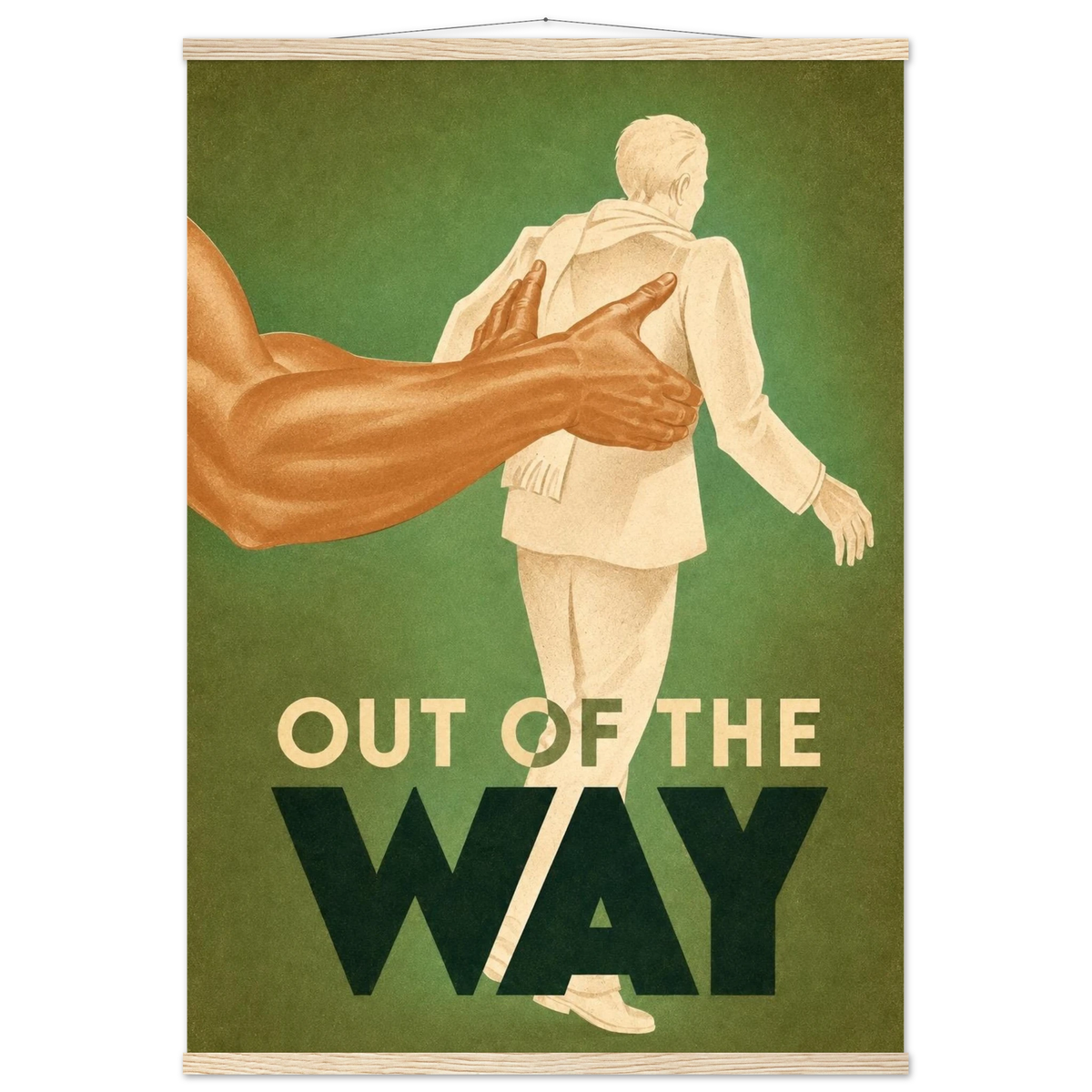 OUT OF THE WAY art print, image 2