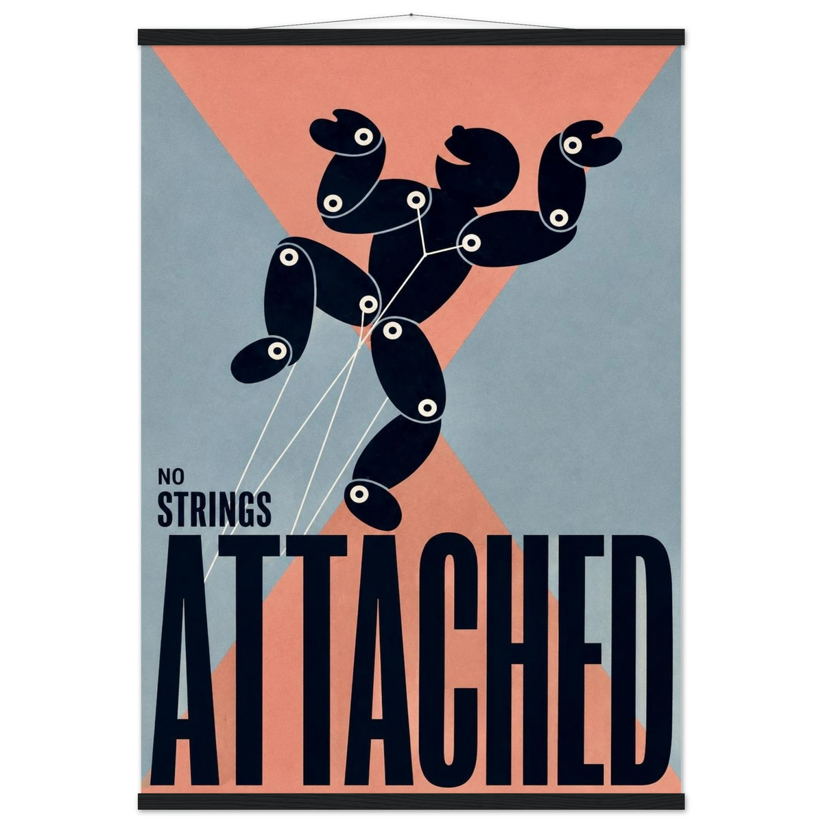 NO STRING ATTACHED art print, image 4