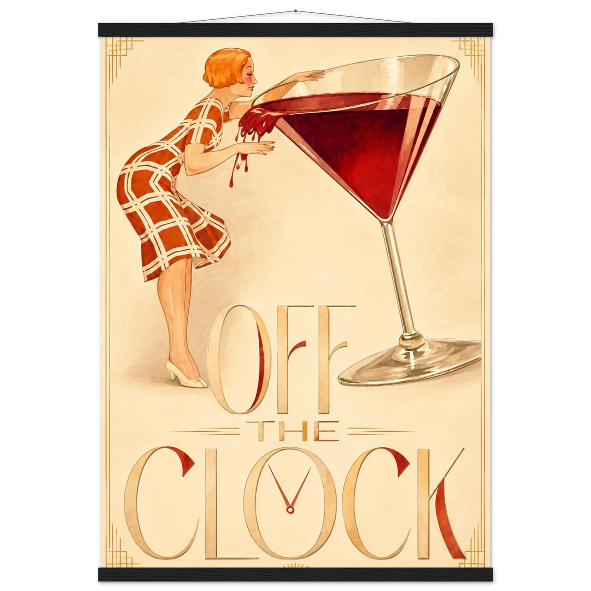 OFF THE CLOCK art print, image 7